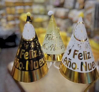 GORRO AÑO NUEVO DE CONO 
