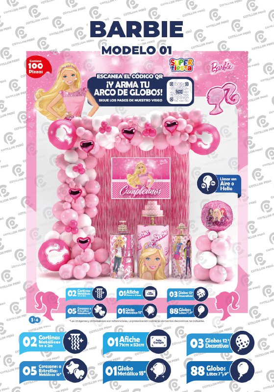 ARCO ORGANICO INFANTIL SUPER FIESTA