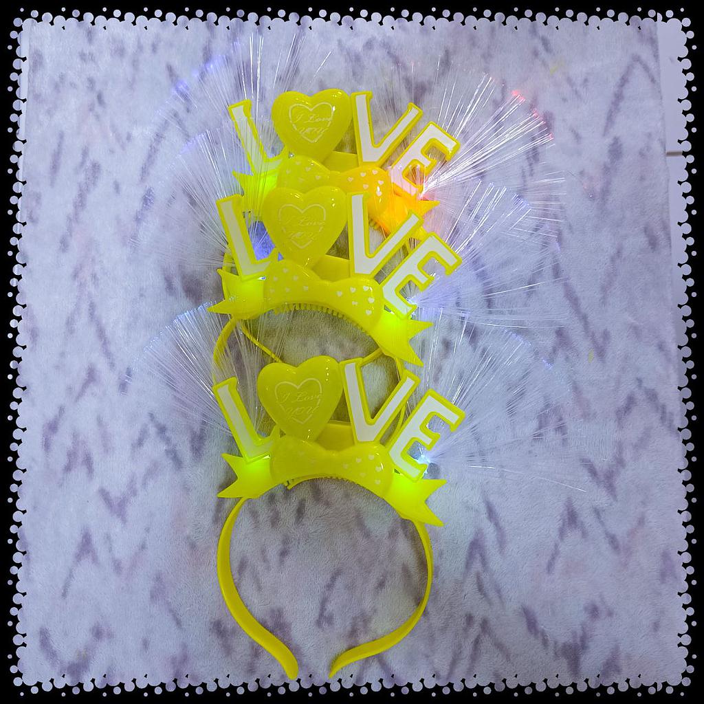 Vinchas Love Con Luces X 1 Und