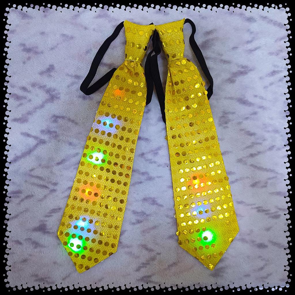 Corbatas Con Luces X 1 Und