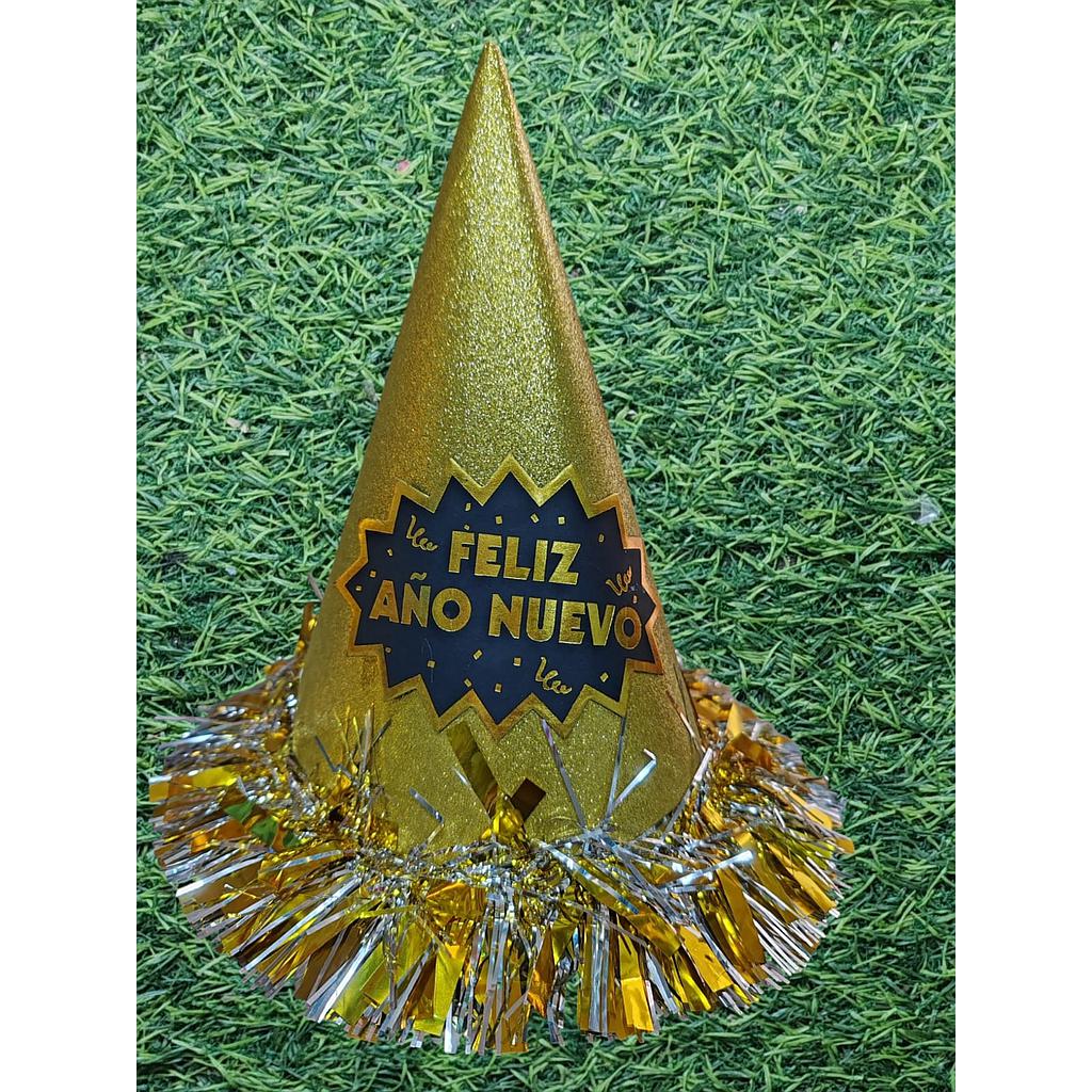 Gorro Cono Año Nuevo
