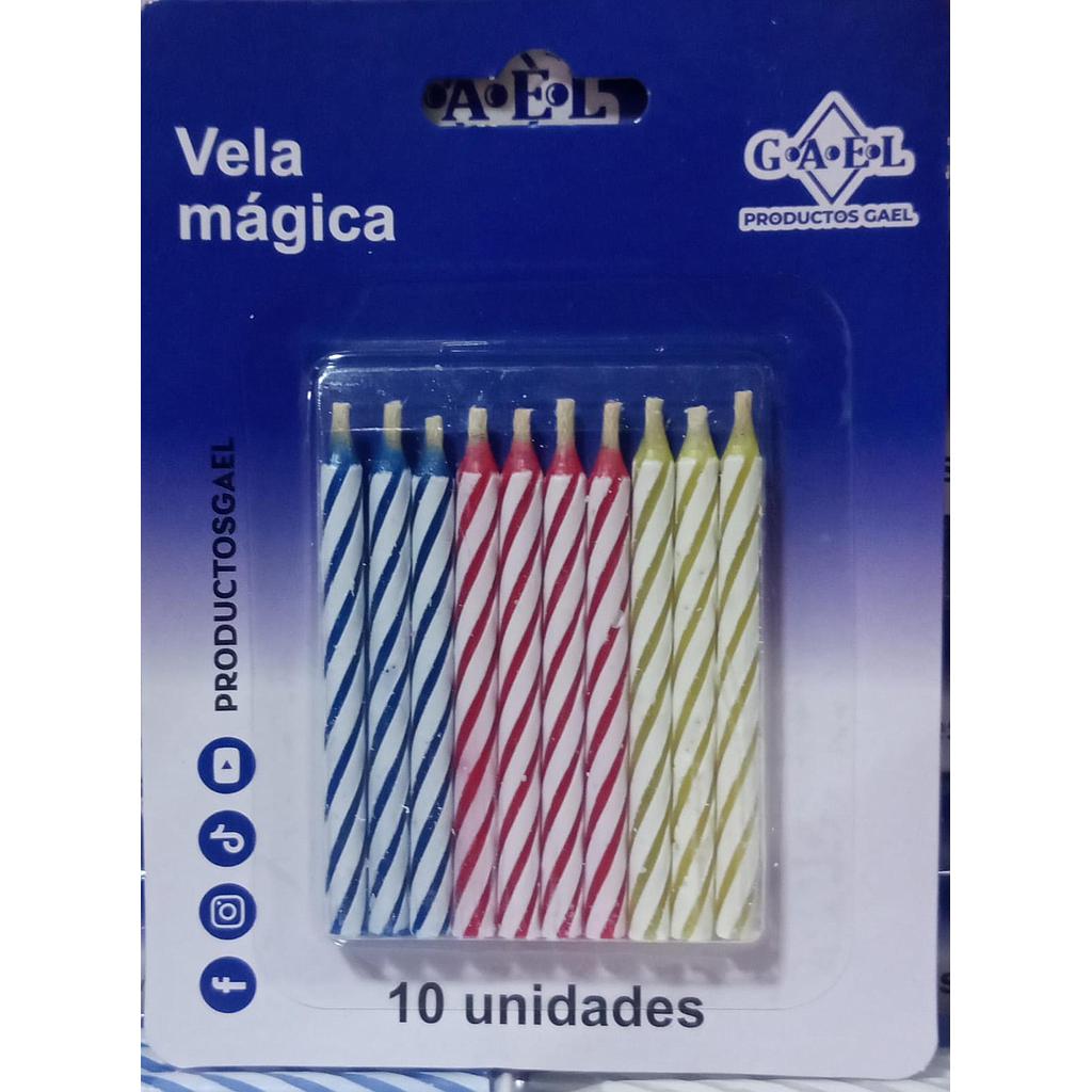 Vela Magica Gael x 10 Unds