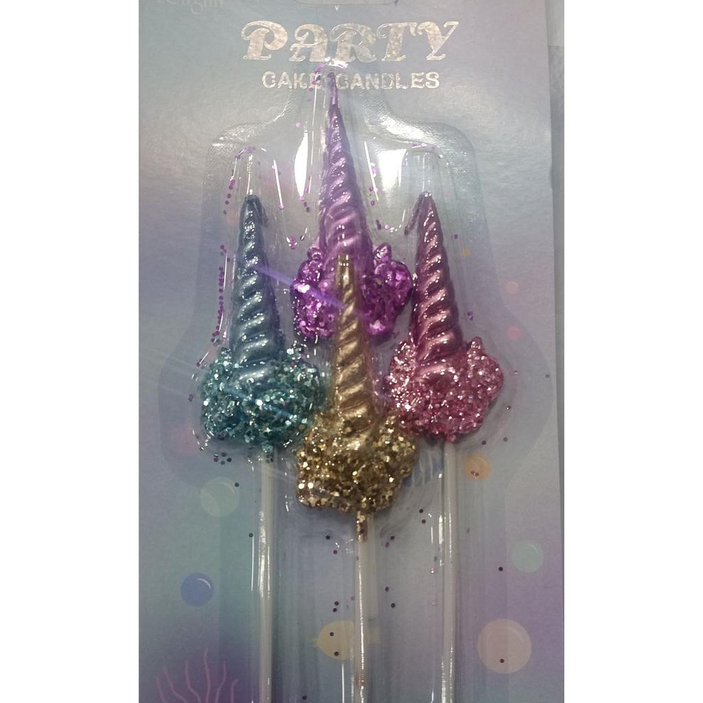 VELA UNICORNIO PARTY X 4