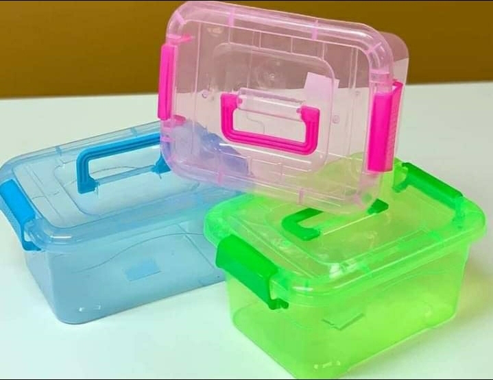 Caja Plastica Traslucida Para Sorpresa x 1 Und