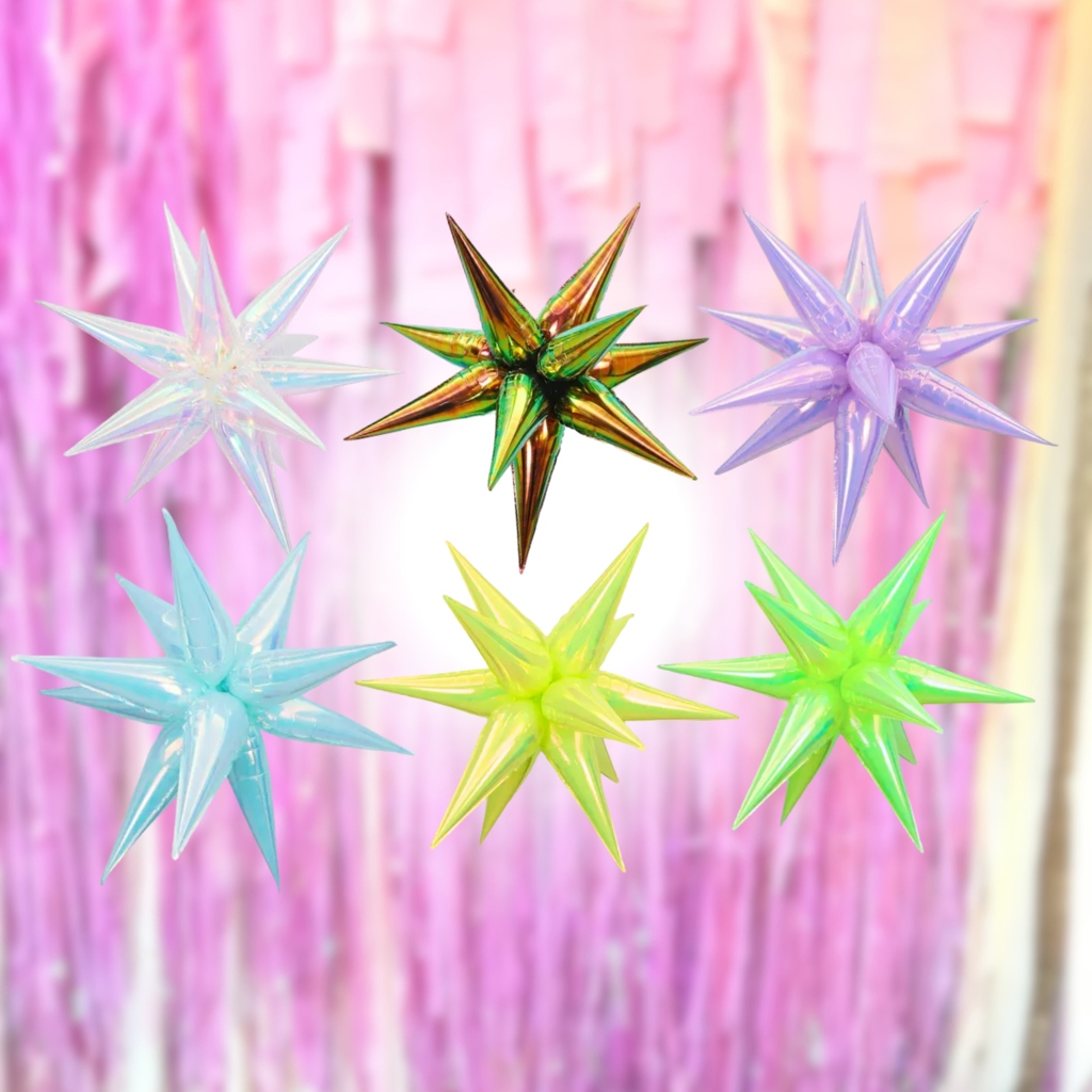 Estrella Tornasol 11 Puntas x1 Und