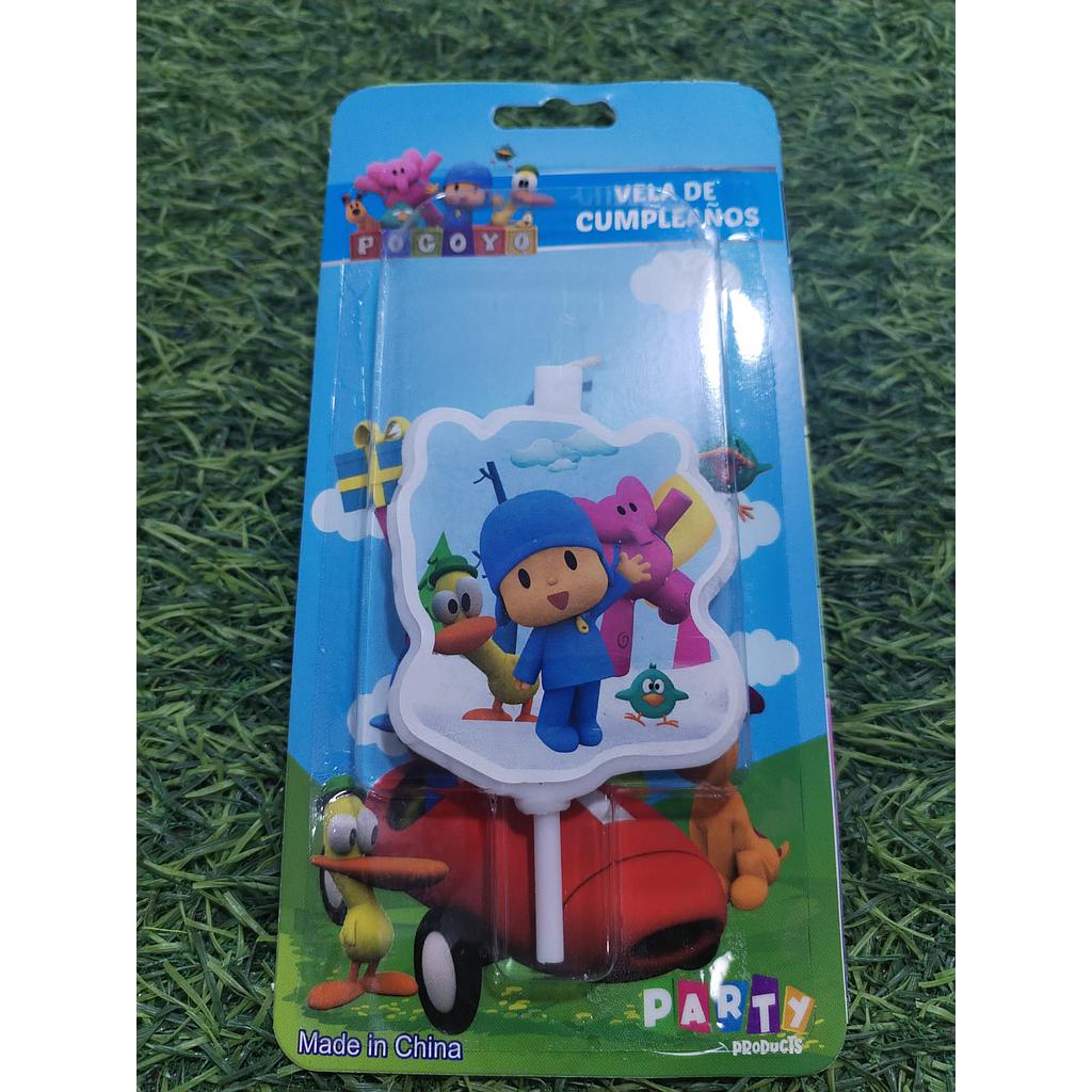 VELA PALETA PERSONAJES INFANTILES