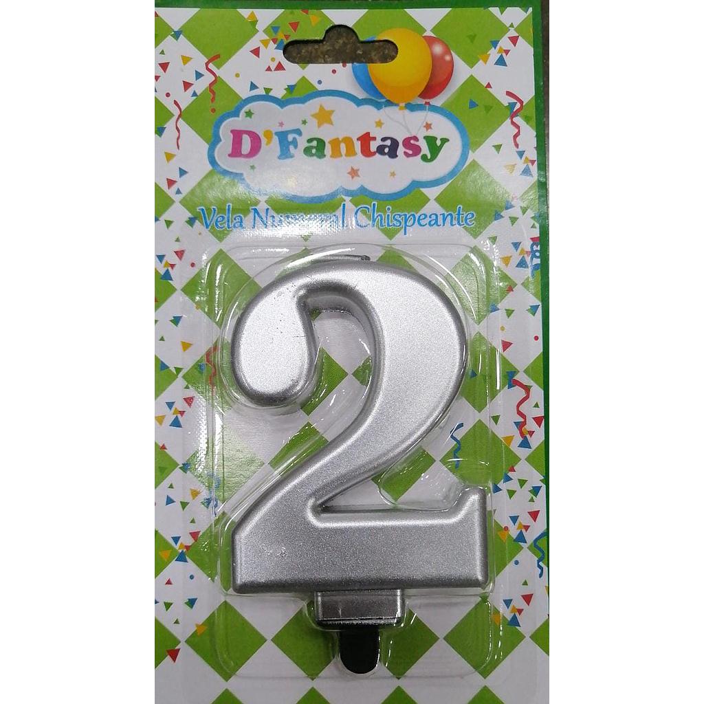Vela Numero Fantasy Chispita
