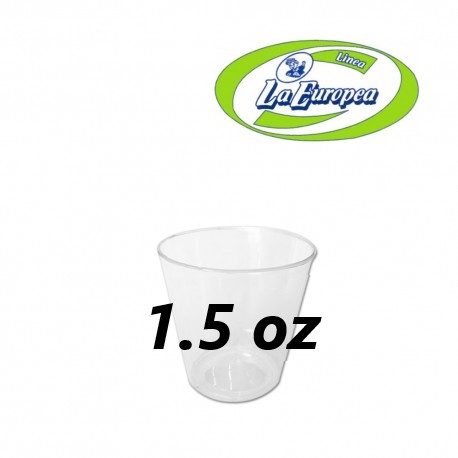 VASOS ACRILICOS  # 1.5 oz X 25 und 