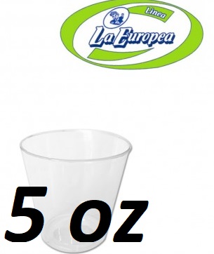 VASOS ACRILICOS  # 5 oz X 25 und   
