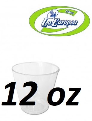 VASOS ACRILICOS  # 12 oz  X 25 und